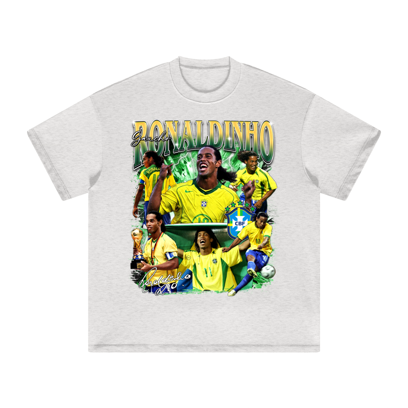Ronaldinho Heavyweight T-shirt