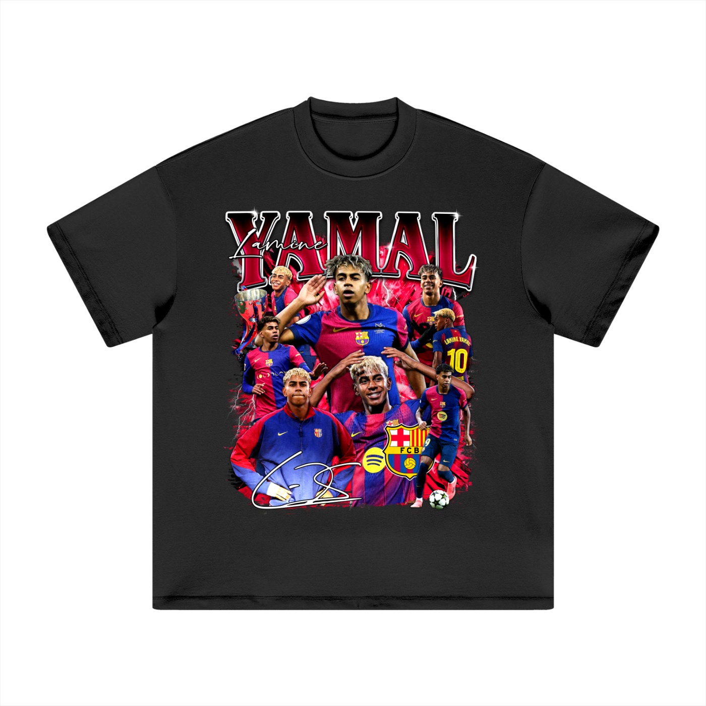 Lamine Yamal Heavyweight T-shirt