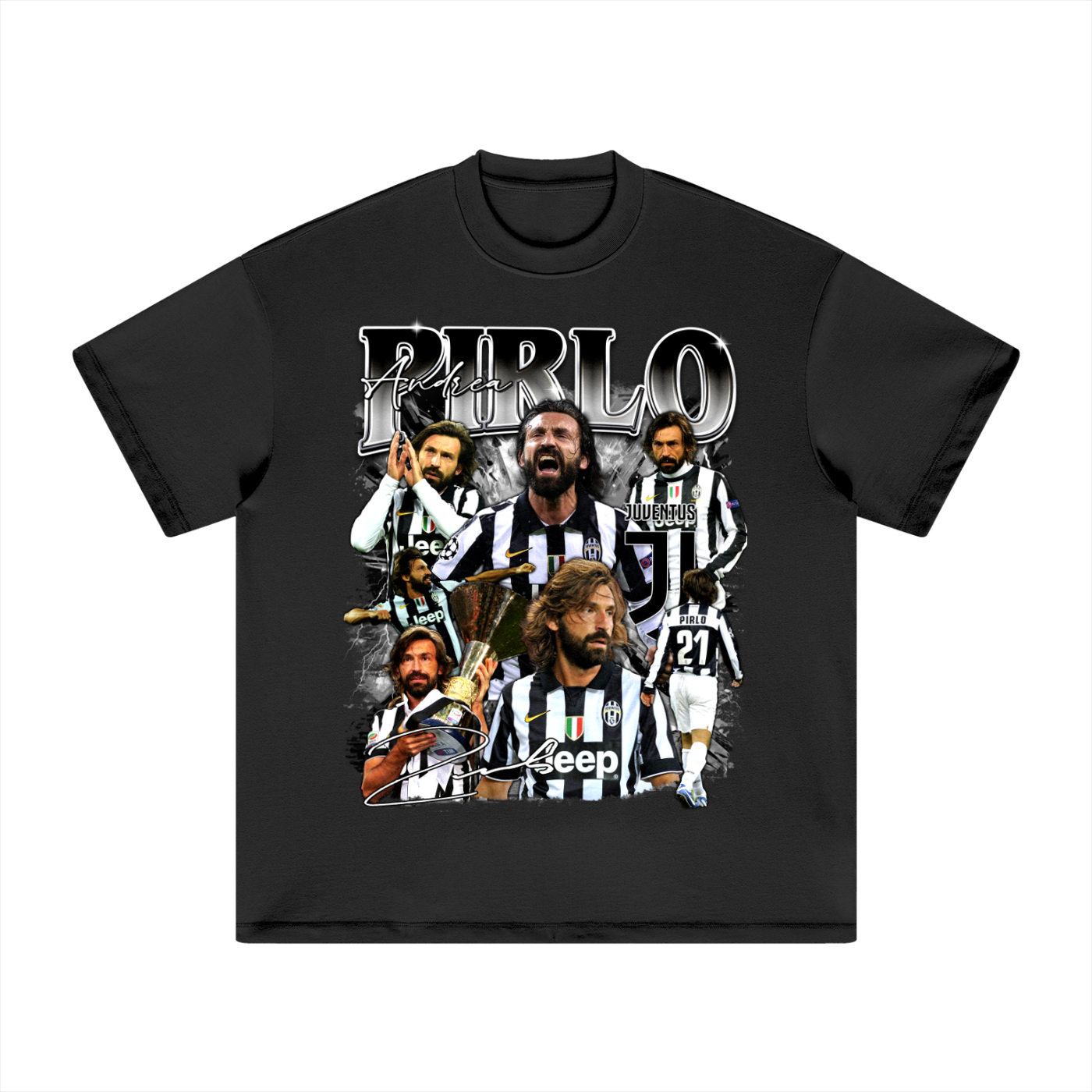 Andrea Pirlo Heavyweight T-Shirt