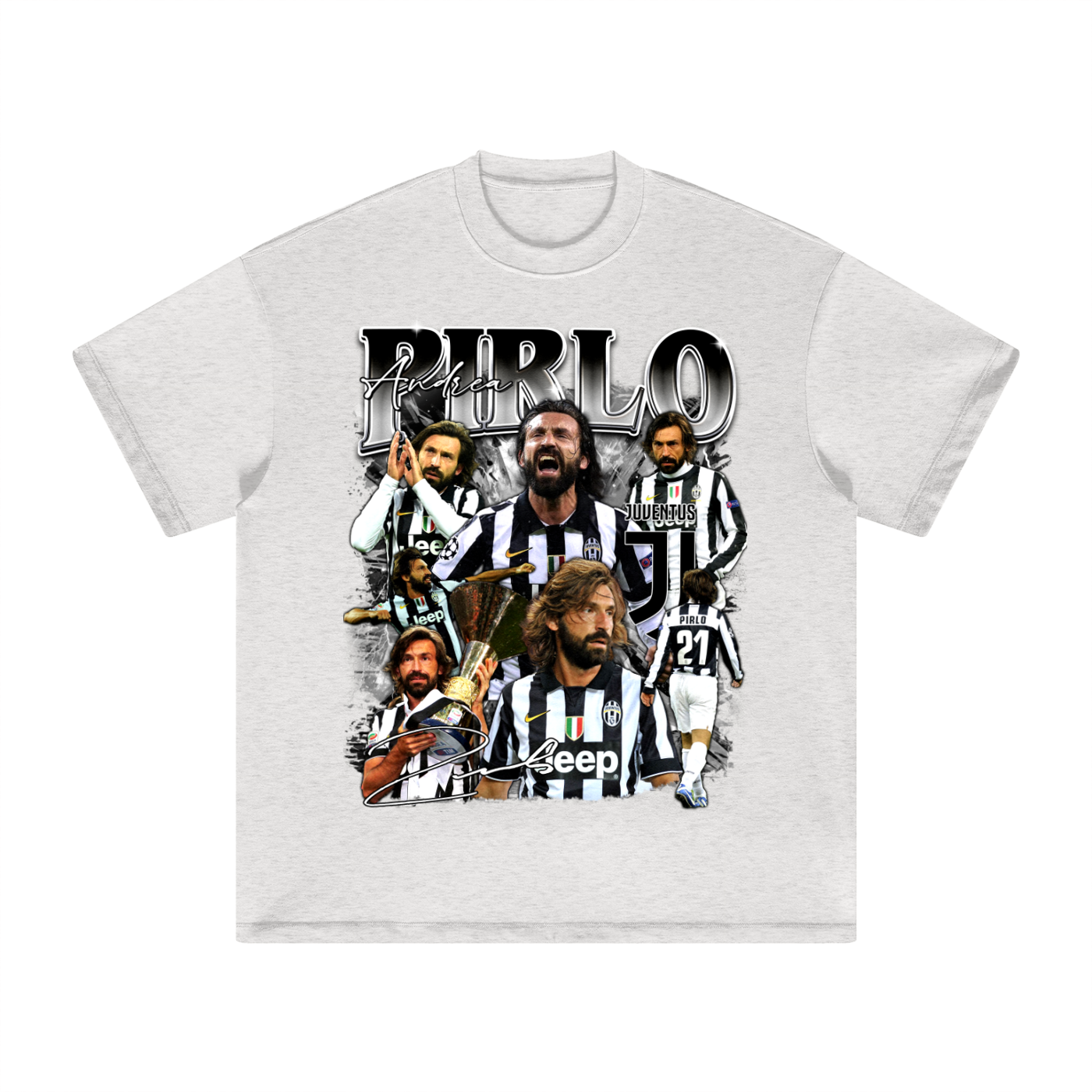 Andrea Pirlo Heavyweight T-Shirt