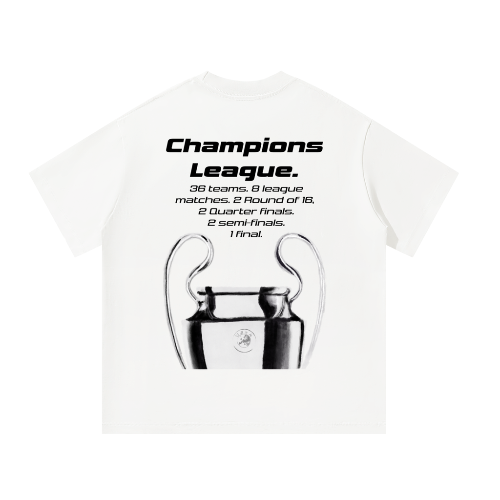 Champions League Balon Heavyweight shirt